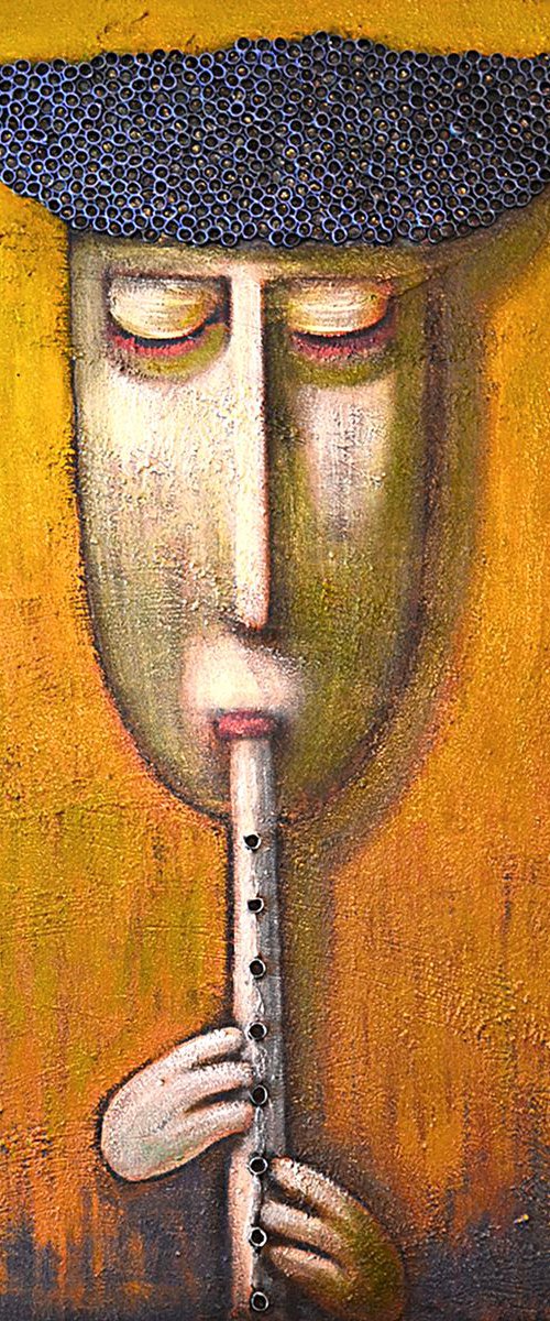 Flötist by Zhana Viel