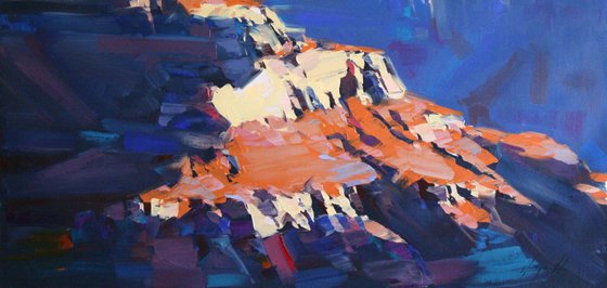 Grand Canyon Arizona Original large painting on canvas Painting in handmade