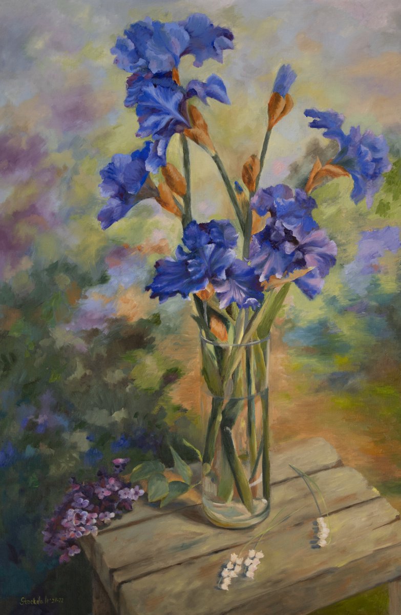 Blue Garden by Maria Stockdale
