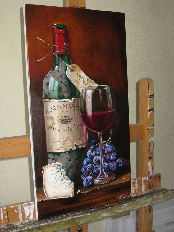 Wine and Blue Cheese