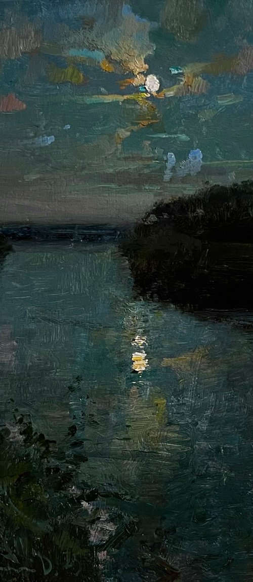 Bright night by Denys Gorodnychyi