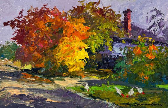 An Autumn Day in the Countryside