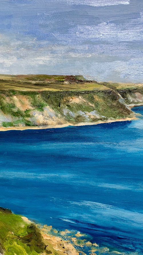 Runswick Bay From Kettleness by Andrew Moodie