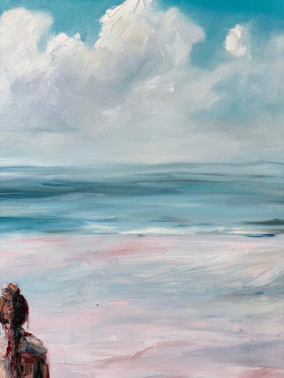 Pink sand