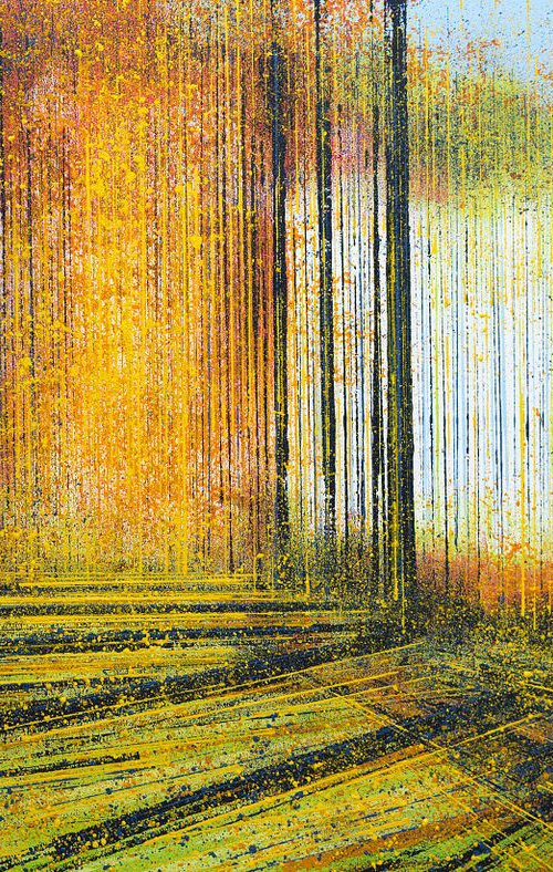 Avenue Of Trees In Summer by Marc Todd