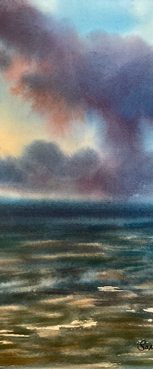 Poldhu Cove, Cornwall by Samantha Adams