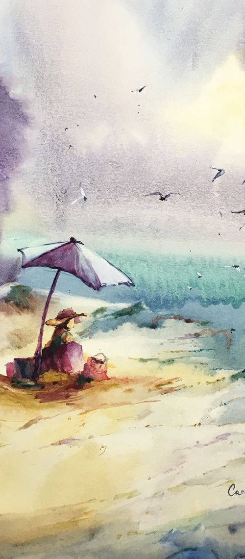 "Beach atmosphere" by Iulia Carchelan