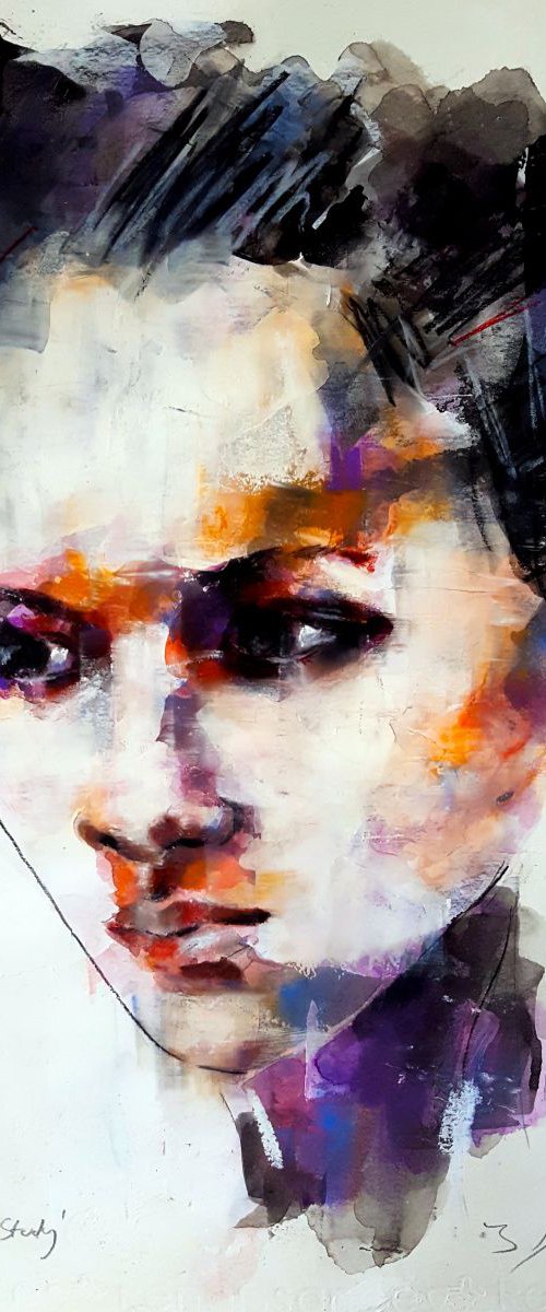10-16-16 head study by Thomas Donaldson