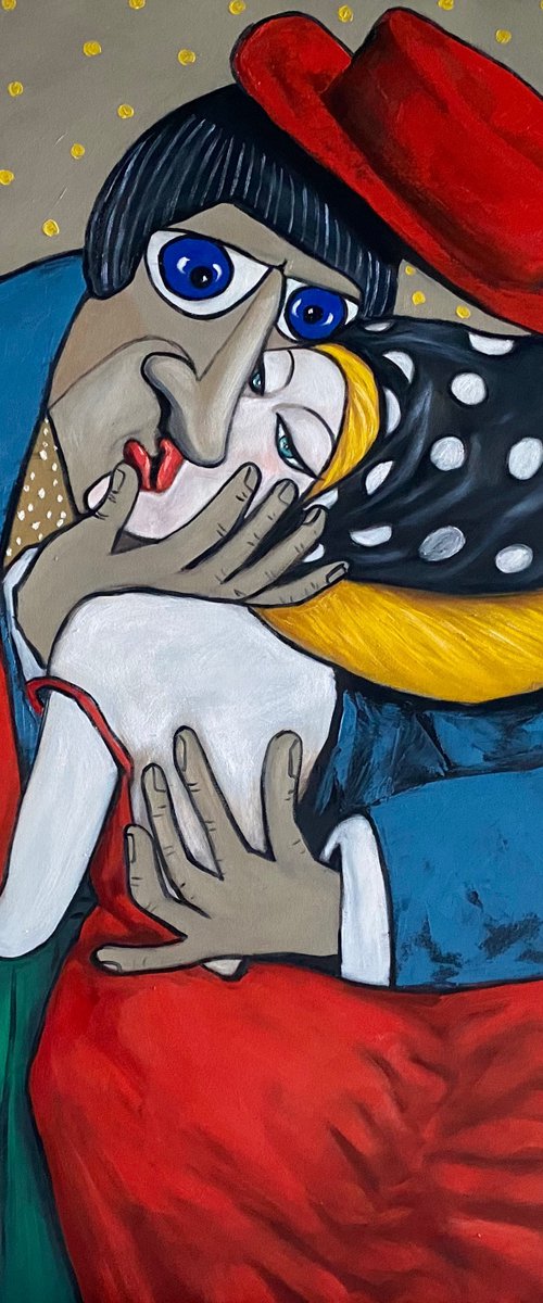 Blue eyes with girlfriend by Ta Byrne