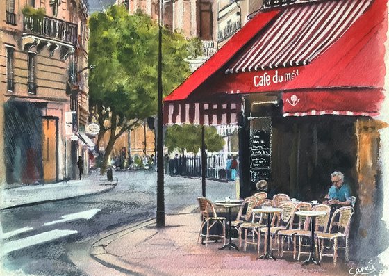 Paris city scene