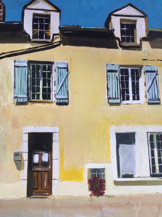 France, House In Bright Sunlight