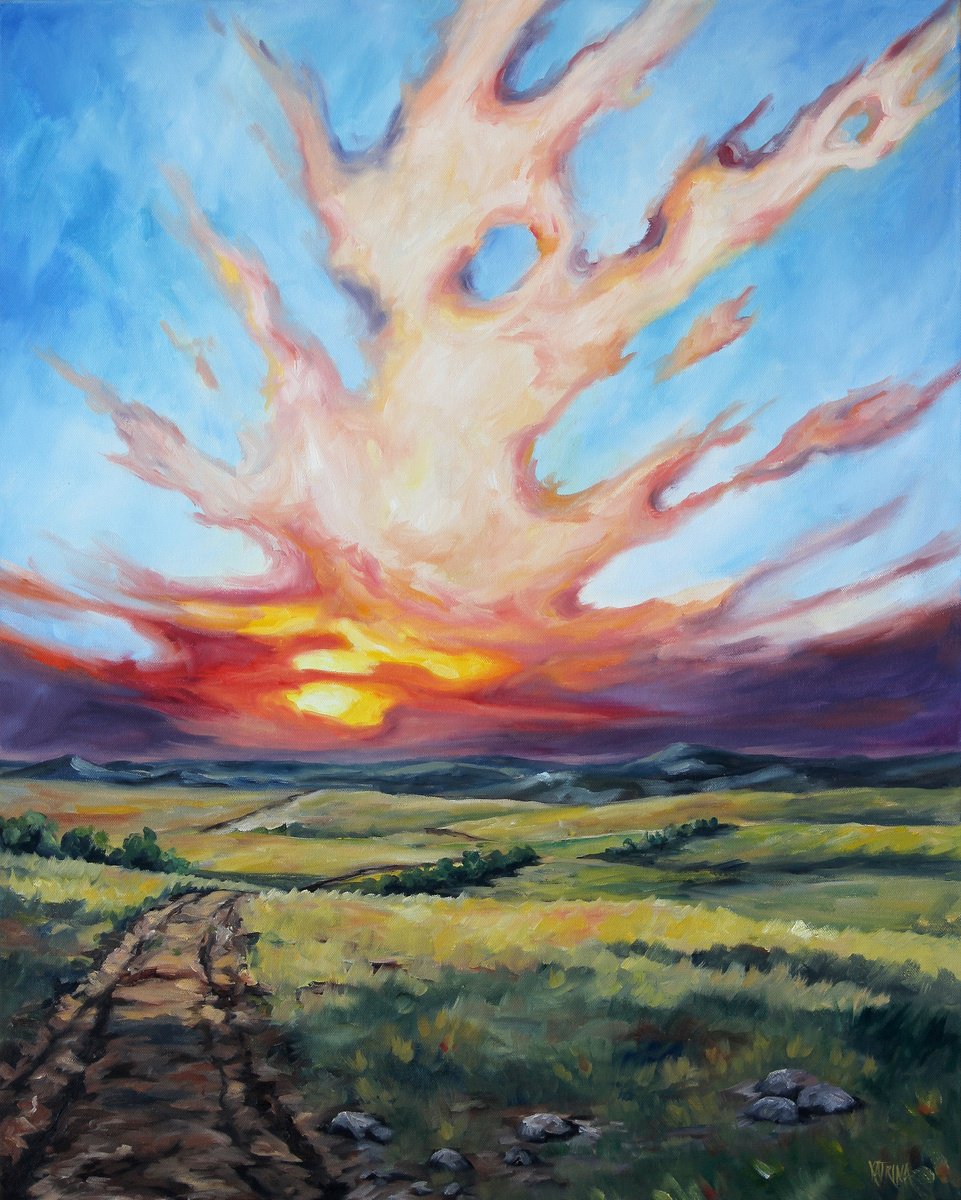 Trail To New Beginnings By Katrina Case, 24 X 30, Artwork For Sale On Artfinder