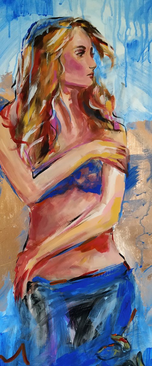 Blue Reverie by Antigoni Tziora