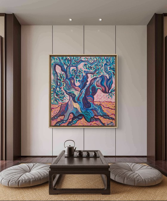 Shimmering Granada Olive Tree