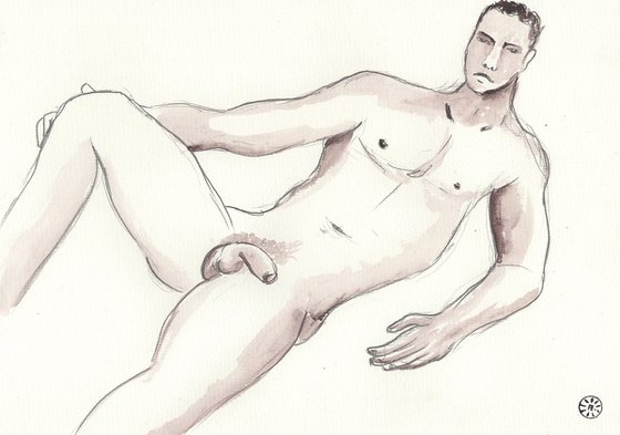 Male Nude Figure