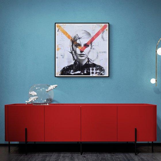 347_Minimalist portrait