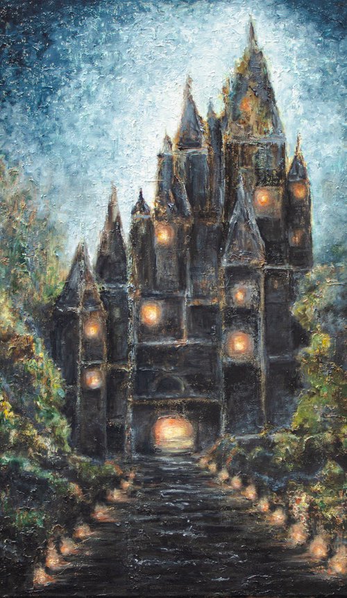 Mystical castle by Mila Moroko