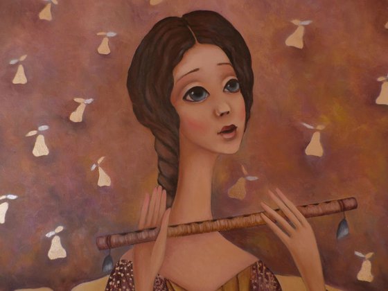 `Flute player`