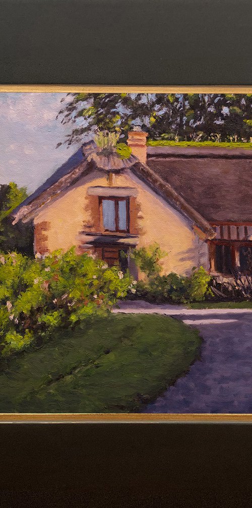 Rustic Cabin in Honfluer by Daniel Brian Fishback