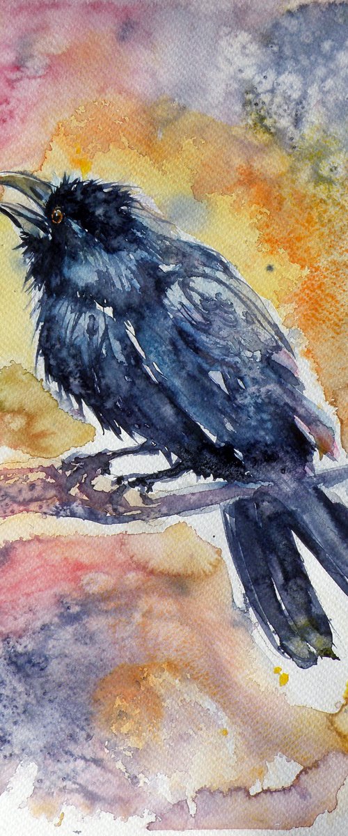 Crow in autumn IV by Kovács Anna Brigitta