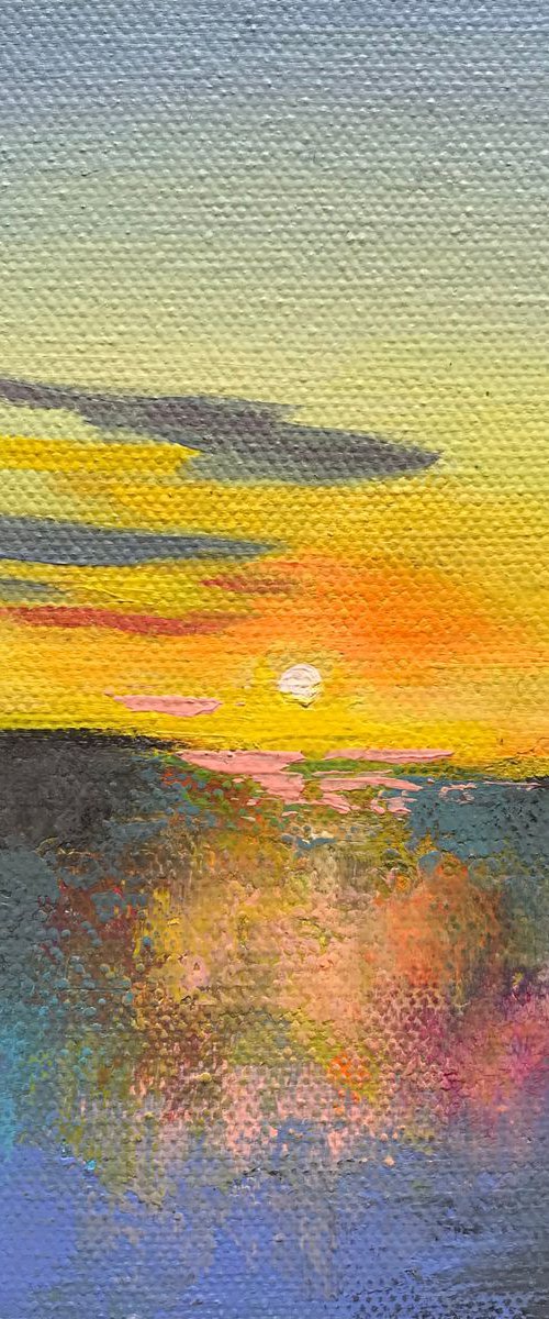 Sunset painting! by Amita Dand