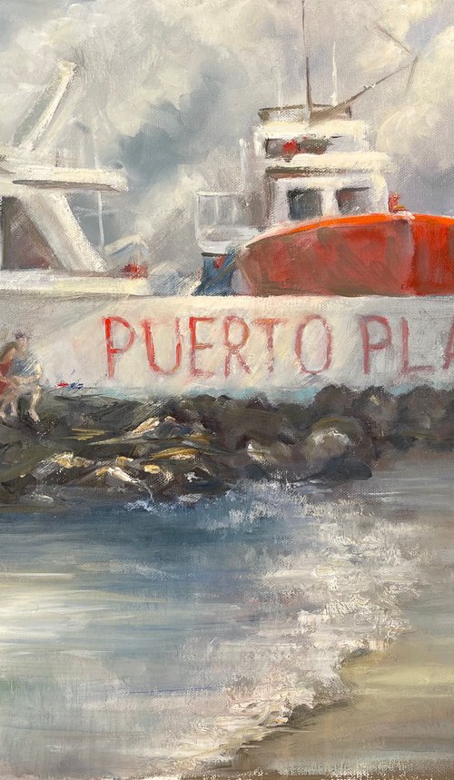 Harbor Playa San Juan by Ana Delgado by Ana Delgado