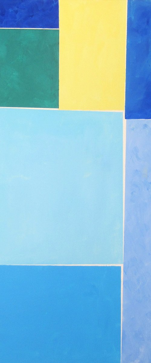 Blue Open. by Megha Hendrick.