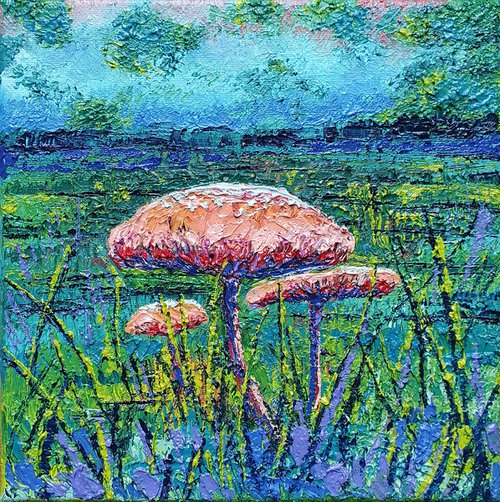Hertfordshire Countryside, Mushroom & fungi study collection by Holly Foster