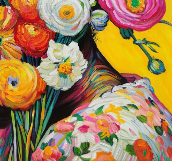 A Head Full of Flowers