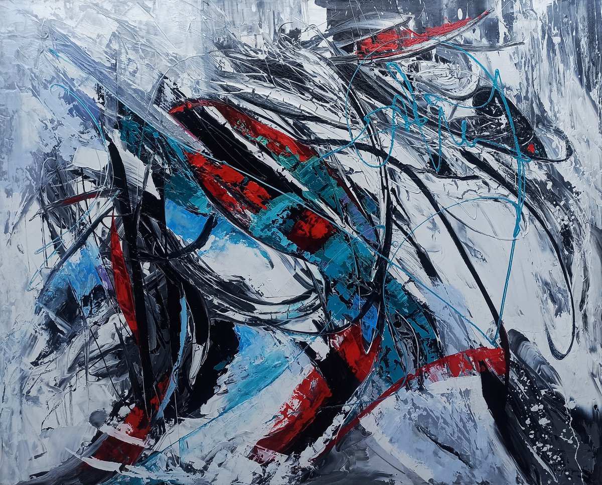 Abstract dream-3 (80x100, oil on canvas) by Marieta Martirosyan