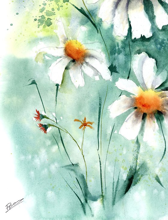 Wildflowers Diptych