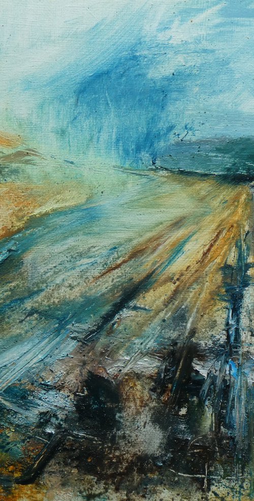 Flooded Perthshire landscape by Claire Williamson