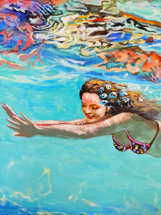 Girl swimming35