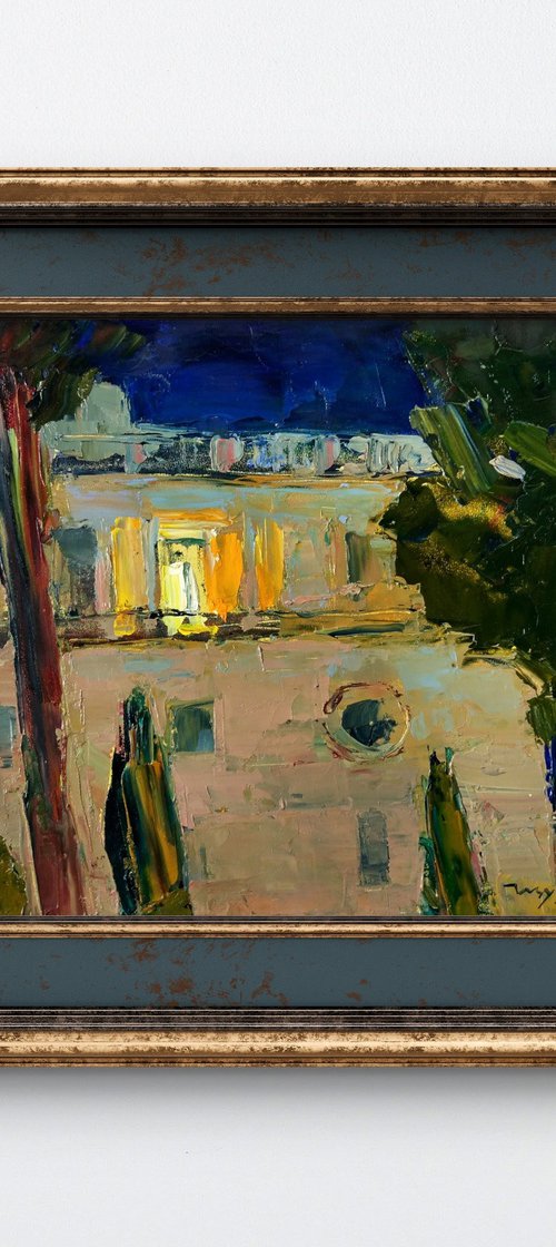 Roman Holiday series. Evening by Helen Shukina