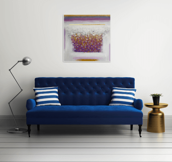Golden Rhythm_36"X36"
