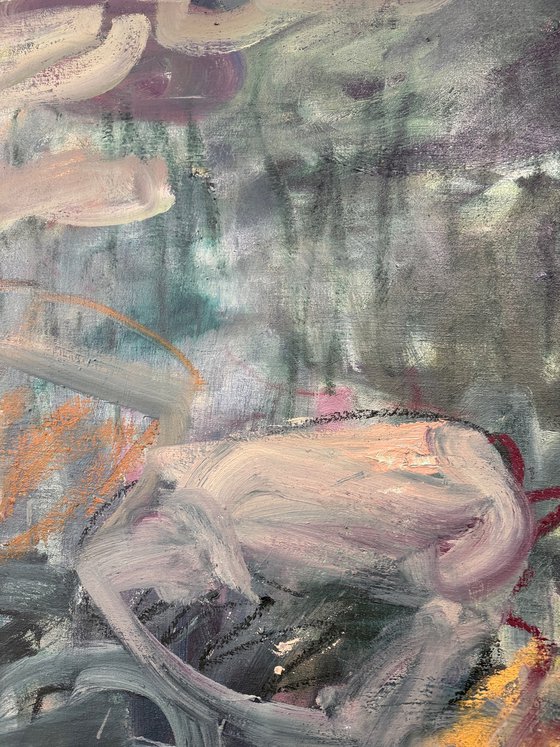 Expressions of depth. Spring pond