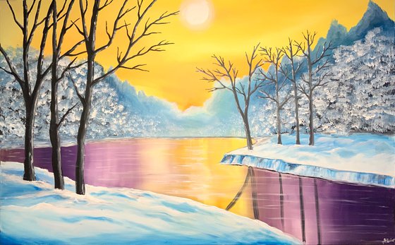 A Winter Sunset