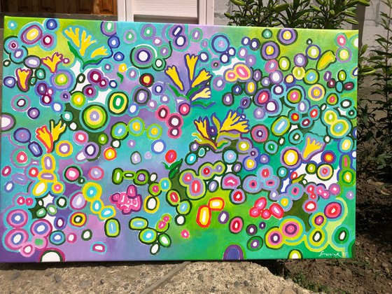 Summer beauty mosaic