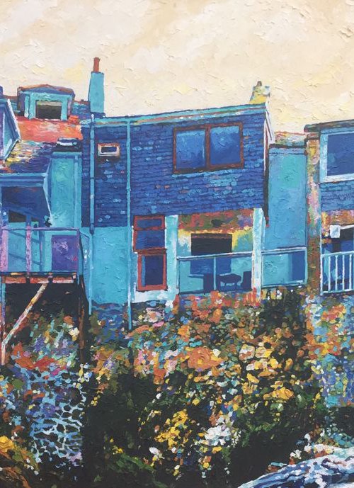 Houses on the Warren, St Ives by Paul Williams