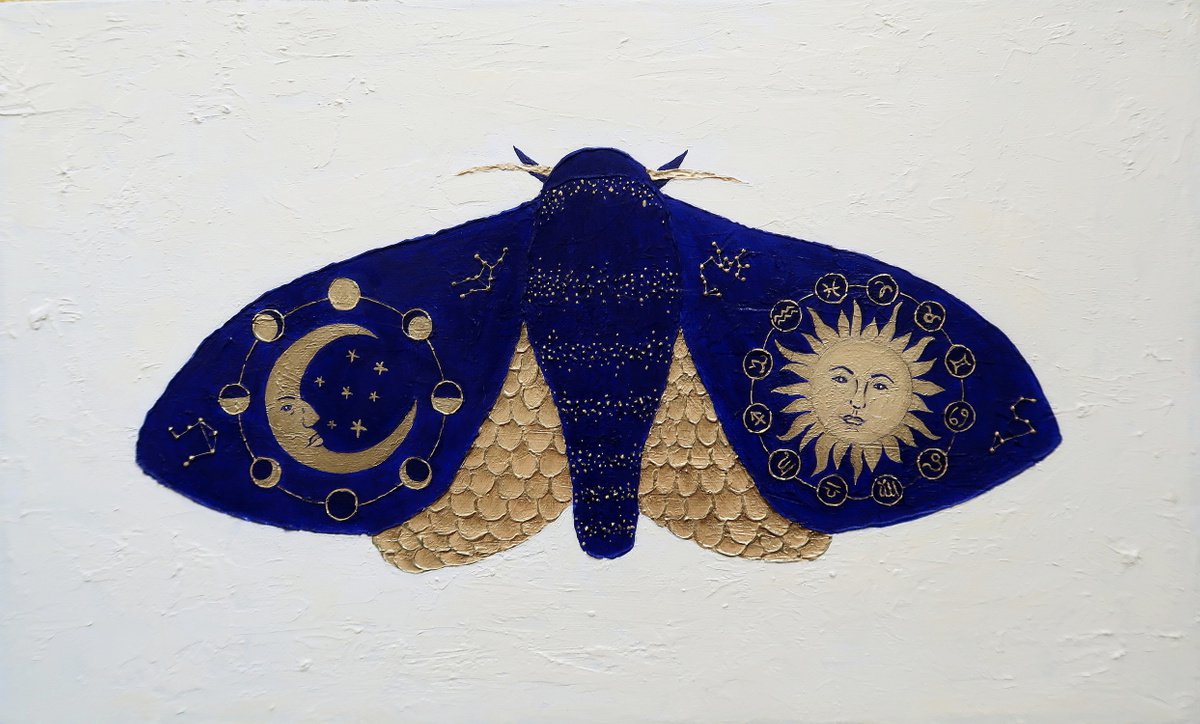 Zodiac butterfly by Yuliia Ustymenko