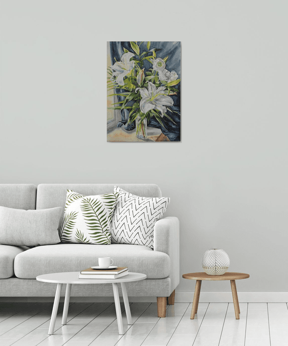 WHITE LILIES #7