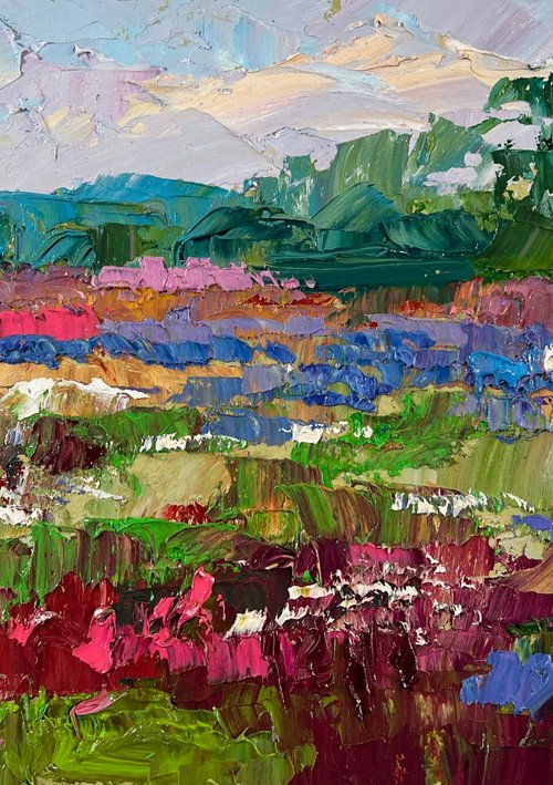 Where Flowers Whisper Spring by Boris Serdyuk