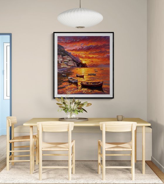 "Evening Magic of Amalfi"