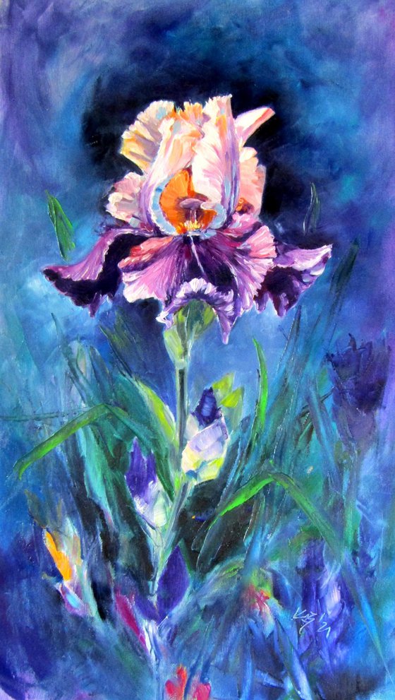Purple lily