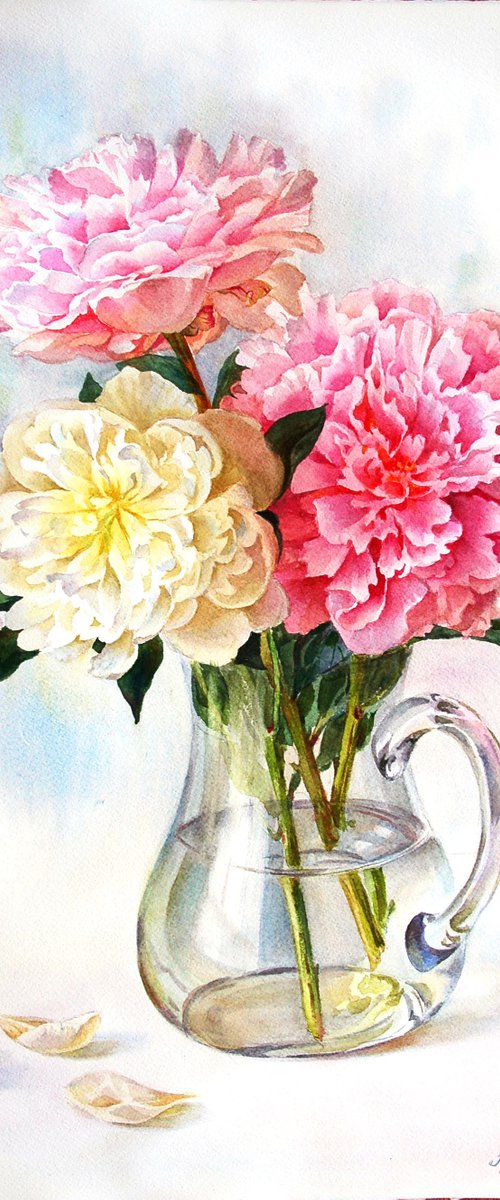 Peonies by Yulia Krasnov