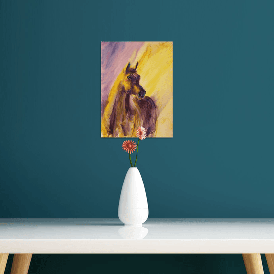 Horse VI / Arabian Horse / Original Painting