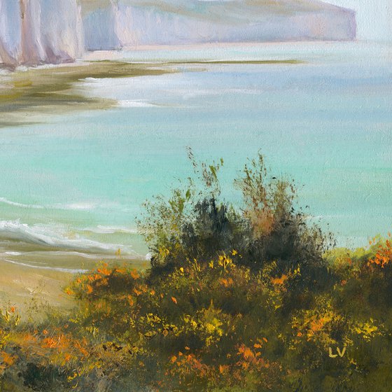 White cliffs Seven Sisters