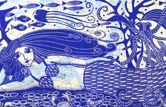 Mermaid and her Octopus