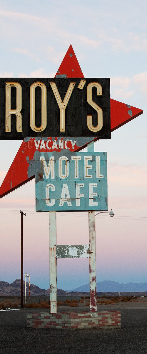 Mojave Sunset, Route 66 by Heike Bohnstengel