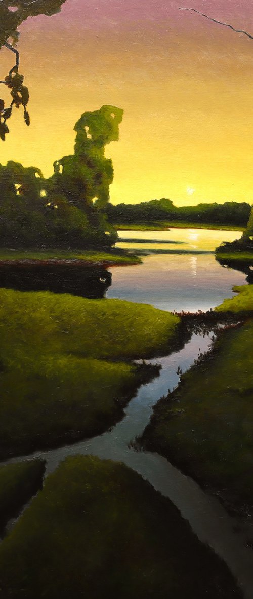 Evening Light by Oleg Baulin
